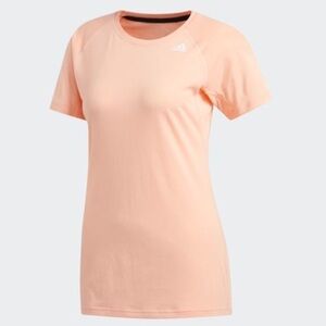 Adidas prime tee soft jersey pink shirt sleeves